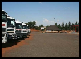 Safe parking for trucks